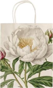 Opakowanie Torebka ozdobna A5 STBAG172 Biała piwonia
