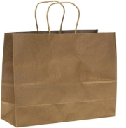 Torebka ozdobna kraft 32x25x11cm ROZETTE. Wydawca: ROZETTE. Dadada.pl Opakowanie Torebka ozdobna kraft 32x25x11cm ROZETTE