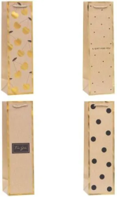 Torebka ozdobna na butelkę 11x38x11cm mix ROZETTE. Wydawca: ROZETTE. Dadada.pl Opakowanie Torebka ozdobna na butelkę 11x38x11cm mix ROZETTE