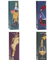 Torebka ozdobna na butelkę 11x38x11cm mix ROZETTE. Wydawca: ROZETTE. Dadada.pl Opakowanie Torebka ozdobna na butelkę 11x38x11cm mix ROZETTE