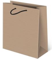 Opakowanie Torebka ozdobna szara P-S duża