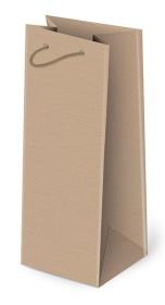 Opakowanie Torebka ozdobna szara P-W1 butelka