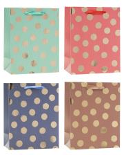 Opakowanie Torebka ozdobna TG 26x32x12cm mix ROZETTE 12 szt