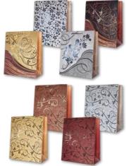 Opakowanie Torebka ozdobna złocona PL-6 średnia LUX mix