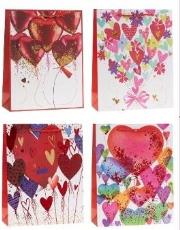 Opakowanie Torebka prezentowa 26x32x10cm mix ROZETTE