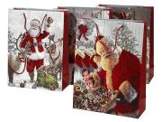 Opakowanie Torebka prezentowa Boże Narodzenie 35x12x9cm MIX