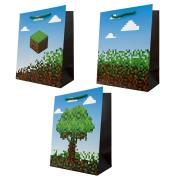 Opakowanie Torebka prezentowa dziecięca piksele S mix