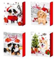 Opakowanie Torebka prezentowa L Boże Narodzenie platera mix