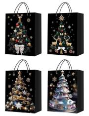Opakowanie Torebka prezentowa L Boże Narodzenie platera mix