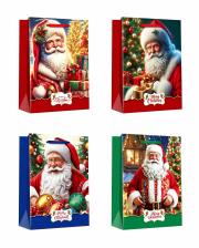 Opakowanie Torebka prezentowa L Boże Narodzenie platera mix