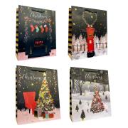 Opakowanie Torebka prezentowa M Boże Narodzenie mix