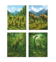 Opakowanie Torebka prezentowa M Dinozaury