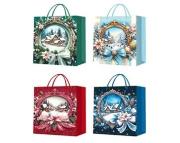 Opakowanie Torebka prezentowa S Boże Narodzenie brokat mix