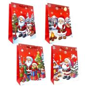 Opakowanie Torebka prezentowa S Boże Narodzenie mix