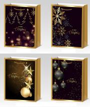 Opakowanie Torebka prezentowa S Boże Narodzenie platera mix