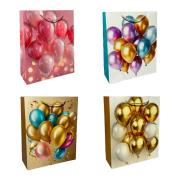 Opakowanie Torebka prezentowa uniwersalna L Balony mix