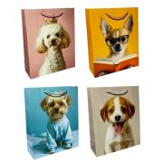 Opakowanie Torebka prezentowa uniwersalna S Pieski mix