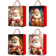 Opakowanie Torebka prezentowa XL Boże Narodzenie szerokie