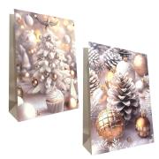 Opakowanie Torebka prezentowa XXL Boże Narodzenie szerokie