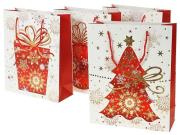 Opakowanie Torebka prezentowa z motywem świątecznym MIX