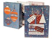 Opakowanie Torebka prezentowa z motywem świątecznym MIX