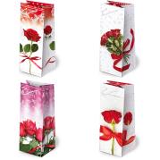 Opakowanie Torebki ozdobne AL2-32 Czerwone Róże 10 sztuk