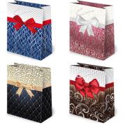 Opakowanie Torebki ozdobne T4-26 Kokardy ciemne 10 sztuk