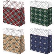 Opakowanie Torebki ozdobne TD-50 Kratki szkockie 10 sztuk