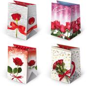 Opakowanie Torebki ozdobne TT5-22 Czerwone Róże 10 sztuk