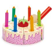 Tort urodzinowy tęczowy drewniany. Wydawca: Tender Leaf Toys. Dadada.pl Opakowanie Tort urodzinowy tęczowy drewniany