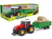 Opakowanie Traktor z przyczepą światło dźwięk napęd MIX