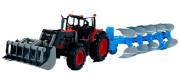 Traktor z turem i pługiem. Wydawca: TOYS Paweł Wojda. Dadada.pl Opakowanie Traktor z turem i pługiem