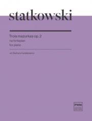 Okładka książki Trois mazurkas op. 2