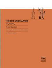 Okładka książki Trzy kaprysy