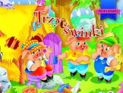 Okładka książki Trzy świnki. Rozkładanki