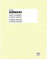 Okładka książki Trzy utwory op. 2 na klarnet i fortepian