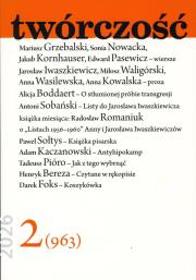 Okładka książki Twórczość 2/2026