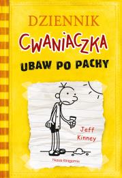 Ubaw po pachy. Dziennik cwaniaczka. Tom 4 wyd. 2025. Autor: Jeff Kinney. Dadada.pl Okładka książki Ubaw po pachy. Dziennik cwaniaczka. Tom 4 wyd. 2025