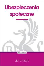 Okładka książki Ubezpieczenia społeczne wyd. 20