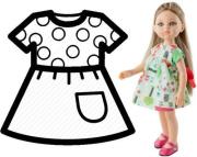 Opakowanie Ubranko dla lalek 32cm