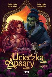Ucieczka Apsary. Część 2. Autor: Katarzyna Podstawek, Katarzyna Rutowska. Dadada.pl Okładka książki Ucieczka Apsary. Część 2