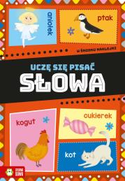 Uczę się pisać. Słowa - uszkodzone. Autor: brak autora, Magda Malicka. Dadada.pl Okładka książki Uczę się pisać. Słowa - uszkodzone