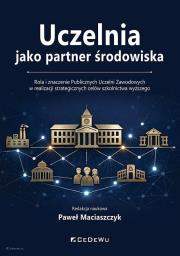 Okładka książki Uczelnia jako partner środowiska