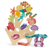 Układanka drewniana Mieszkańcy rafy. Wydawca: Tender Leaf Toys. Dadada.pl Opakowanie Układanka drewniana Mieszkańcy rafy