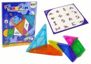 Układanka Tangram magnetyczna 7el. Wydawca: Leantoys. Dadada.pl Opakowanie Układanka Tangram magnetyczna 7el