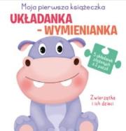 Okładka książki Układanka-wymienianka. Zwierzątka i ich dzieci