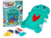 Układanka z klocków wtykanka dinozaur. Wydawca: ADAR. Dadada.pl Opakowanie Układanka z klocków wtykanka dinozaur