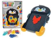 Układanka z klocków wtykanka pingwin. Wydawca: ADAR. Dadada.pl Opakowanie Układanka z klocków wtykanka pingwin