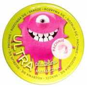 Opakowanie Ultra Plastelina Pachnąca metaliczna różowa