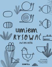 Okładka książki Umiem rysować zwierzęta